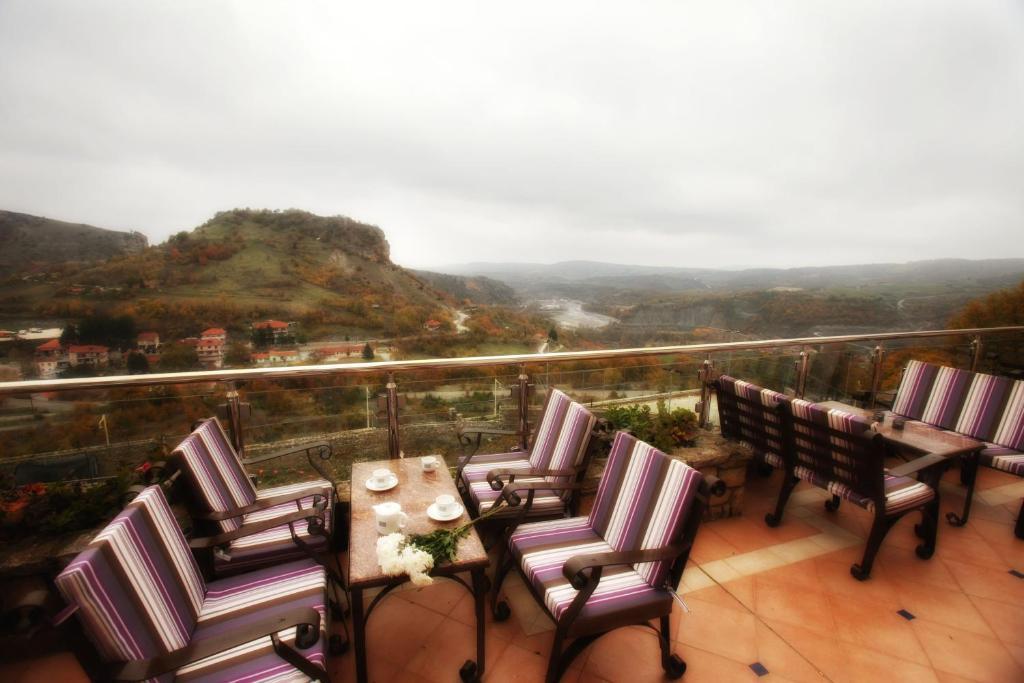 Afkos Grammos Boutique Hotel Resort Nestorion Luaran gambar