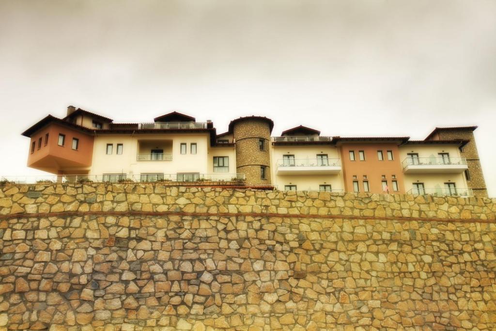 Afkos Grammos Boutique Hotel Resort Nestorion Luaran gambar